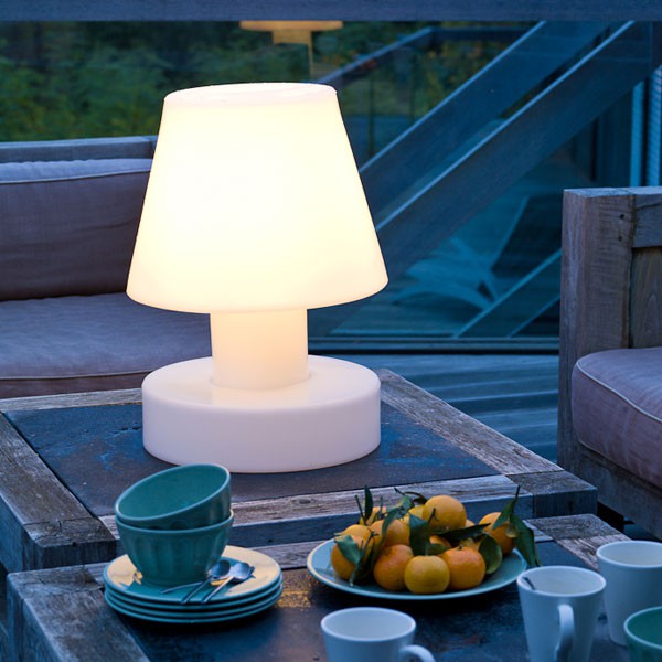 Draagbare Lamp Met Batterij Oplaadbare H40cm JardinChic